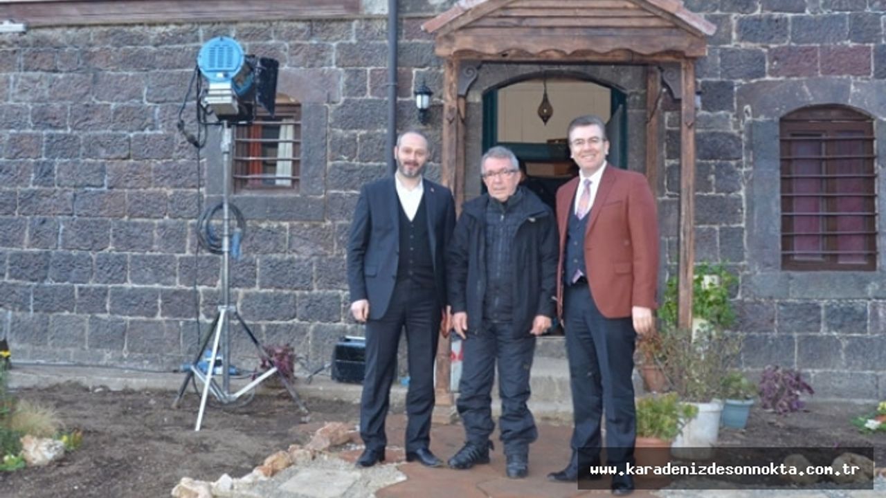 Ünlü yönetmen Osman Sınav Trabzon'da dizi çekiyor