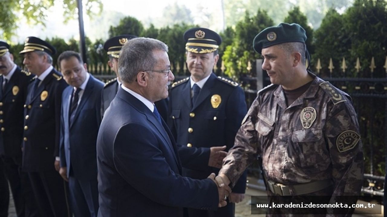 Trabzonlu Emniyet Genel Müdürü Celal Uzunkaya göreve başladı!