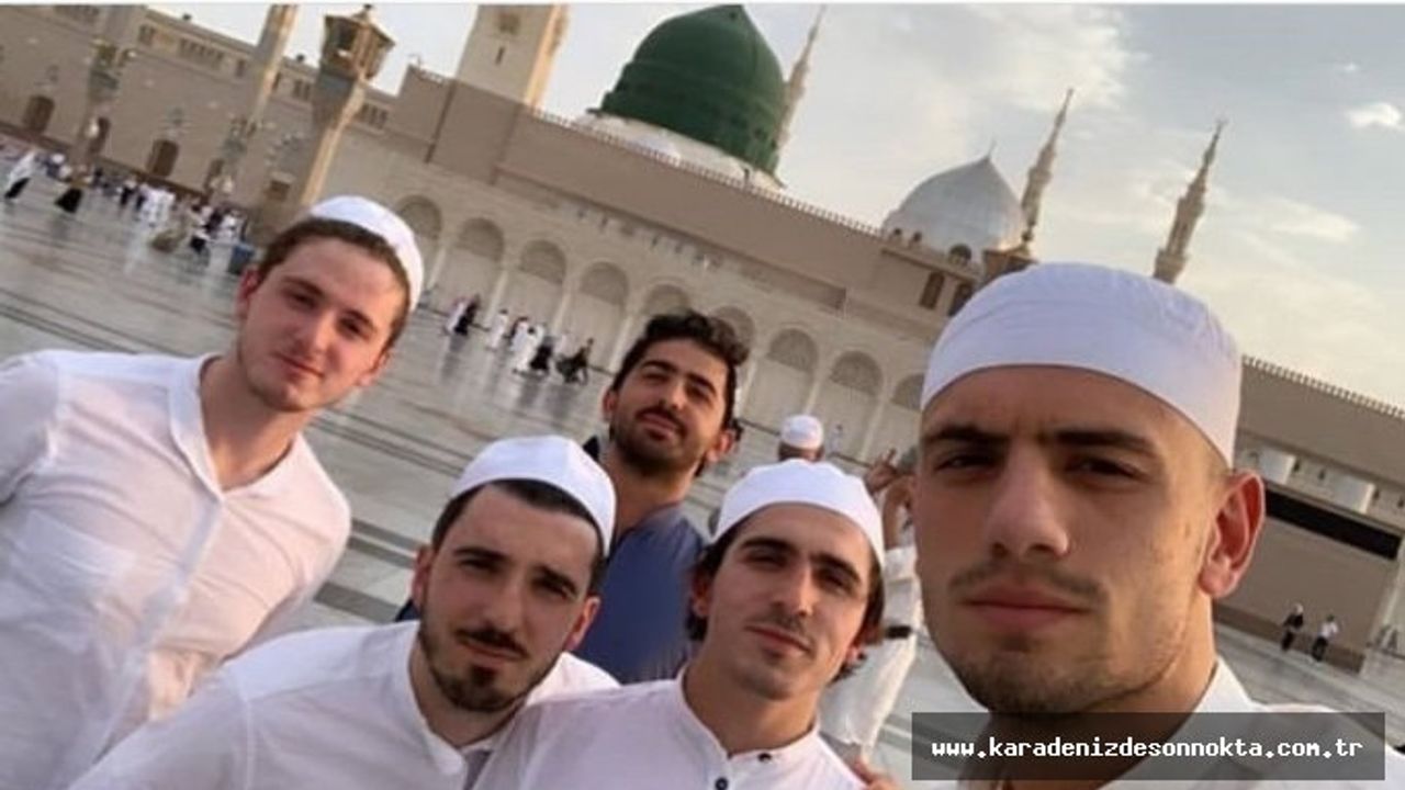 Abdulkadir Ömür ve Merih Demirel kutsal topraklarda