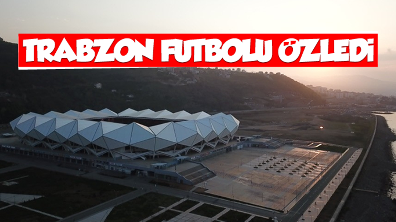 Akyazı Stadı'nda sessizlik! Trabzon futbolu özledi
