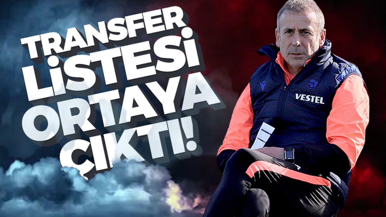 Trabzonspor 2021 transfer listesi