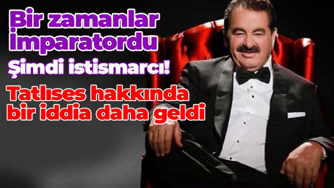 Bir zamanlar İmparatordu! İbrahim Tatlıses için istismar iddiası