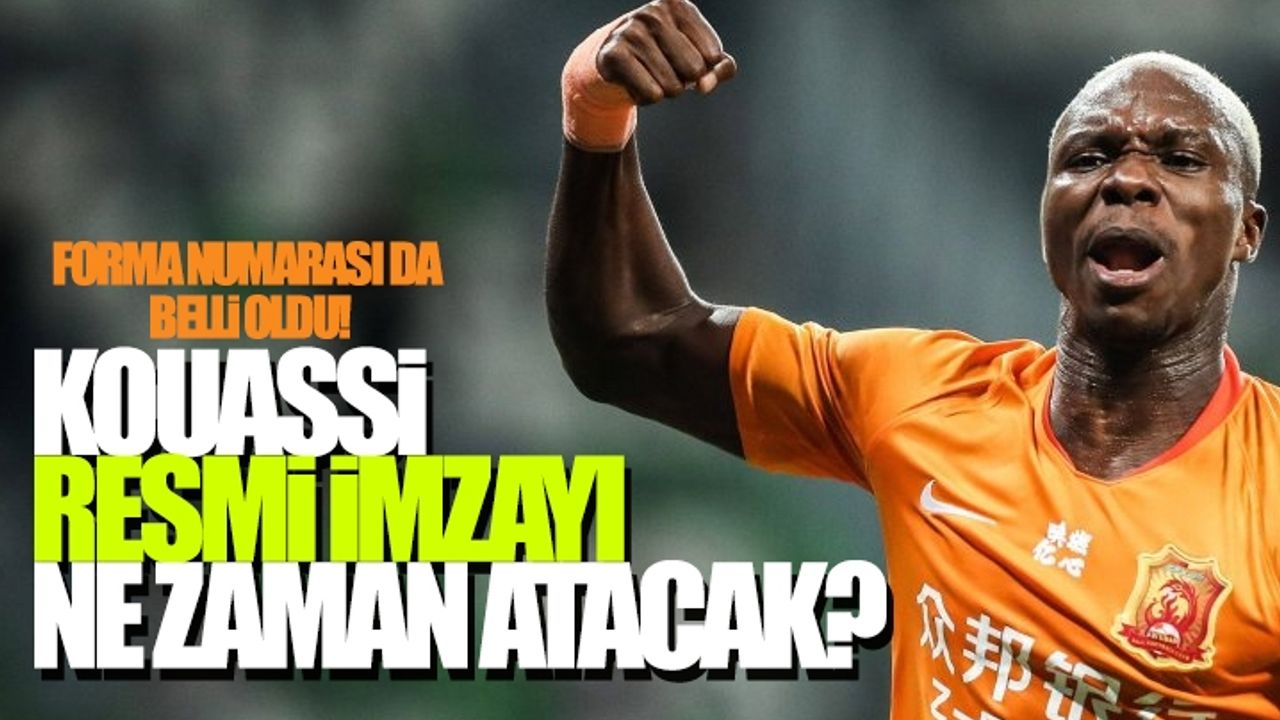 Jean Evrard Kouassi forma numarasını seçti!