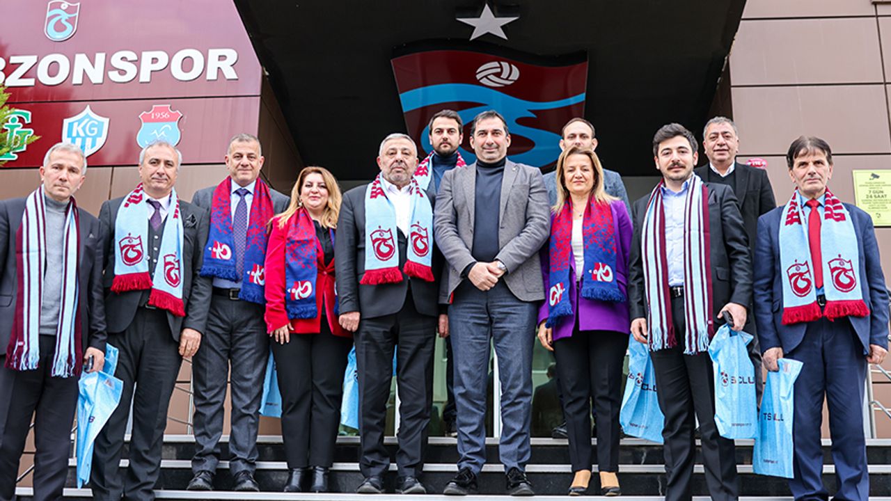 Trabzon Dernekleri Federasyonu’ndan Trabzonspor'a ziyaret