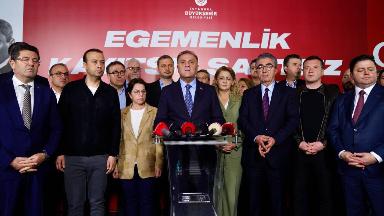 İBB Başkanvekili Aslan, Gözaltına alınanlar, Sazlıdere'yi tehdit eden projelere karşı su güvenliğini savunuyorlardı!