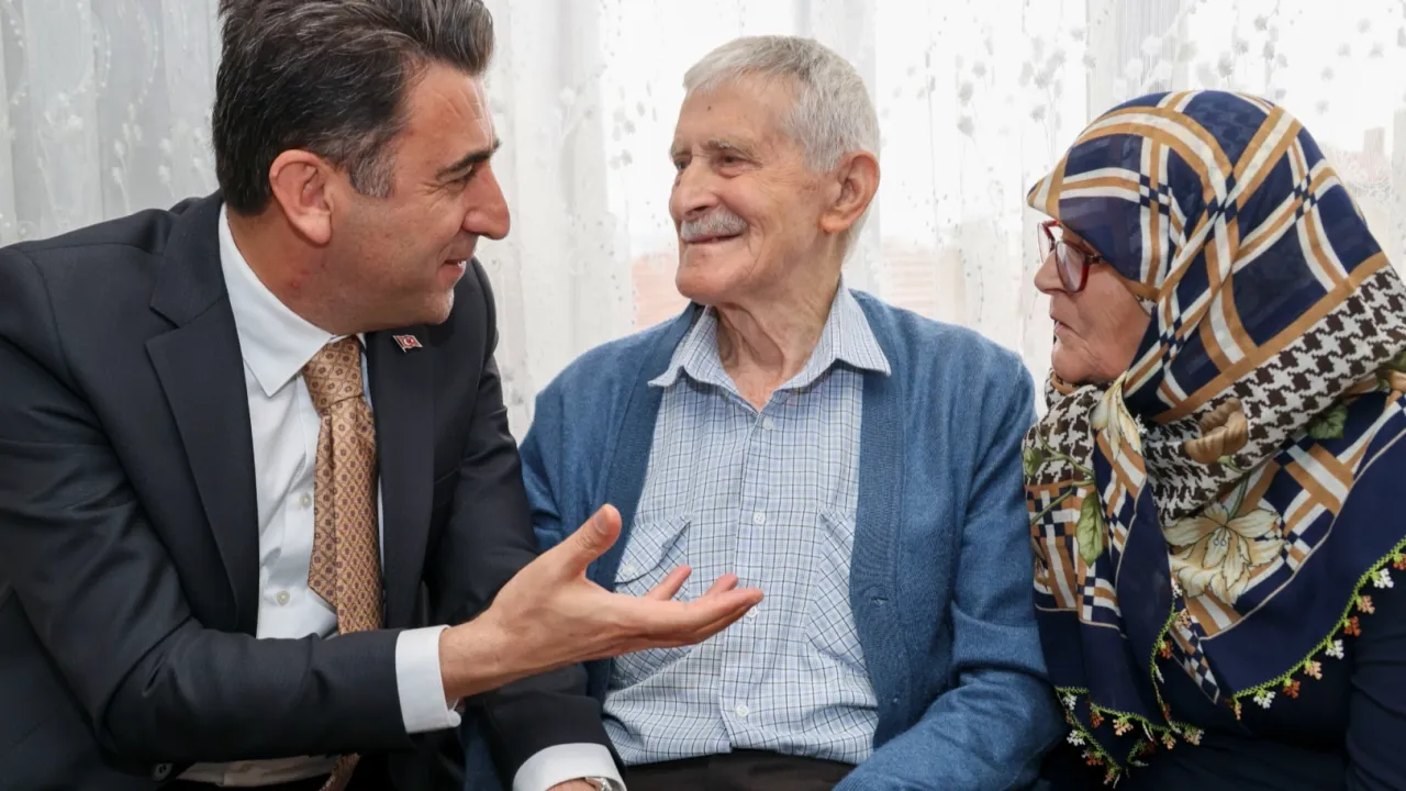 Bilecik'te 57 yıllık sevgi yolculuğuna anlamlı ziyaret