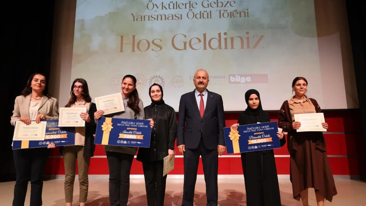 Gebze öyküleri ödüllendirildi