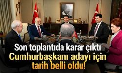 Kurmaylar açıkladı: Cumhurbaşkanı adayı için tarih belli oldu