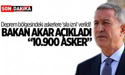 Deprem bölgesindeki askerlere 'sıla izni' verildi! Hulusi Akar açıkladı: 10 bin 900 asker...