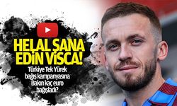 Edin Visca'dan alkışlanacak hareket