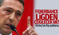 Fenerbahçe ligden çekilecek mi? Ali Koç'tan flaş açıklama