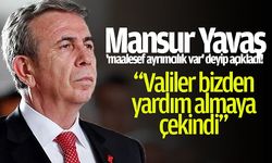 Mansur Yavaş 'maalesef ayrımcılık var' deyip açıkladı! Gönderdiğimiz bazı araçlar şehre sokulmadı