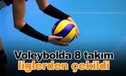 Voleybolda 8 takım liglerden çekildi