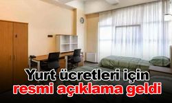 Yurt ücretleri için resmi açıklama geldi