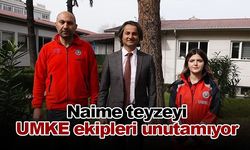 Adıyaman'da 3 çocuğunun cansız bedeni ile enkaz altından çıkan Naime teyzeyi UMKE ekipleri unutamıyor