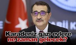 Karadeniz gazı evlere ne zaman gelecek? Bakan açıkladı