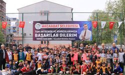 Akçaabat'ta İlkokullar Arası Futbol Turnuvası düüzenlendi