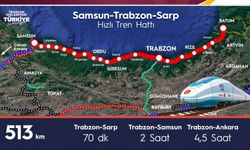 Bakan Karaismailoğlu: "Samsun-Trabzon-Sarp hızlı tren hattı için hızlı adım atacağız"