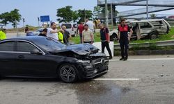 Galatasaray'ın yıldızı Trabzon'da trafik kazası geçirdi