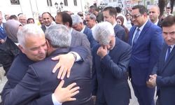 Vali Yıldırım gözyaşlarıyla uğurlandı!
