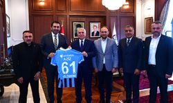 Trabzonspor'dan Vali Yıldırım'a ziyaret