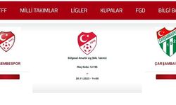 İlginç maç: Çarşambaspor-Perşembespor