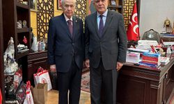 Başkan Pekmezci, MHP lideri Bahçeli’ye ziyarette bulundu