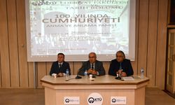 KTÜ’de 100. yıla özel panel 