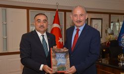 Azerbaycan Cumhuriyeti Büyükelçisi Memmedov Büyükşehir'i ziyaret etti