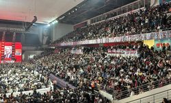 CHP 38. Olağan Kurultay'ında Kılıçdaroğlu ve Özel salona giriş yaptı