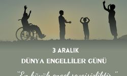 Rektör Özölçer’den 3 Aralık Dünya Engelliler Günü Mesajı