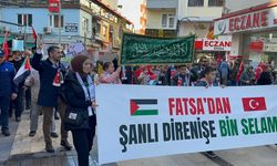 Fatsa’da “Büyük Filistin Yürüyüşü"