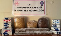 Zonguldak'ta 7 bin 860 adet doldurulmuş makaron ele geçirildi