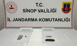 Sinop’ta şüpheli araçta uyuşturucu ele geçti: 2 gözaltı