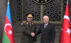 Bakan Güler, Azerbaycan Savunma Bakanı Hasanov ile bir araya geldi