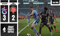 Ziraat Türkiye Kupası: Trabzonspor: 3 - Fatih Karagümrük: 2