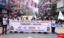 Trabzon'da 1 Mayıs coşkusu