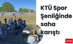 KTÜ'de Spor Şenliğinde saha karıştı