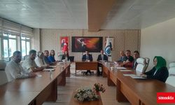 Aydıntepe'de Danışma Kurulu Toplantısı yapıldı toplantıda eğitim konuşuldu