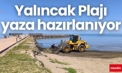 Yalıncak Plajı yaza hazırlanıyor