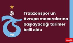 Trabzonspor'un Avrupa maceralarına başlayacağı tarihler belli oldu