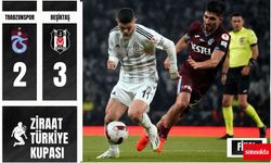 Ziraat Türkiye Kupası Finali: Beşiktaş: 3 - Trabzonspor: 2 (Maç sonucu)