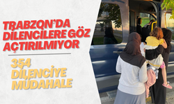 Trabzon’da dilencilere göz açtırılmıyor