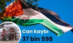 Gazze'de can kaybı 37 bin 598'e yükseldi