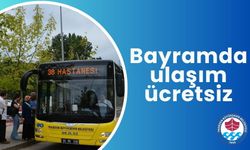 Bayramda ulaşım ücretsiz