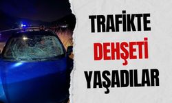 Trafikte dehşeti yaşadılar