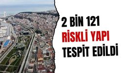 2 bin 121 riskli yapı tespit edildi