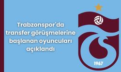 Trabzonspor'da transfer görüşmelerine başlanan 5 isim