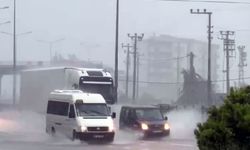 Trabzon'un Arsin İlçesinde Şiddetli Yağış