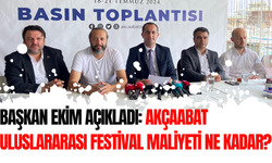 Başkan Ekim açıkladı: Akçaabat Uluslararası Festival maliyeti ne kadar?